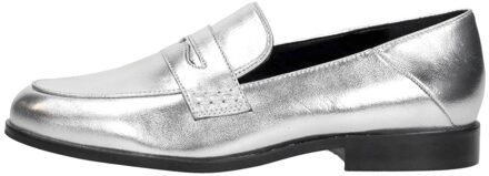 Shoecolate Mocassin Zilver Zilverkleur - 37