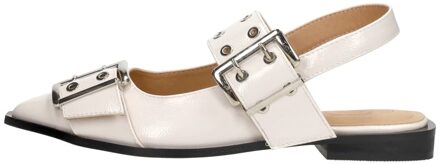 Shoecolate Slingbacks Gebroken wit - 37