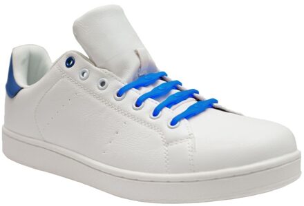 Shoeps 8x Shoeps XL elastische veters kobalt blauw brede voeten