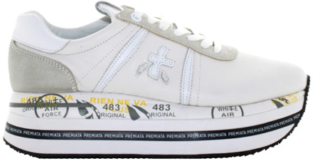 Shoes Premiata , White , Dames - 37 Eu,39 EU