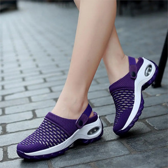 Shoes Woman Platform Slippers Sandals Light Breathable Sports Sandal Platform Shoes Slipper Female Casual Walking Sport Sneakers