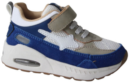 Shoesme Ao25s001-b jongens klittenbandschoenen Blauw - 22