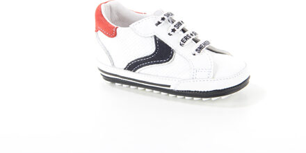 Shoesme Baby Proof Jongens Sneakers - Wit - Maat 19