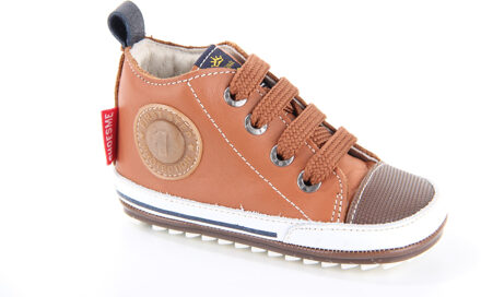 Shoesme Baby Proof Smart Jongens Babyschoen - Cognac - Maat 19