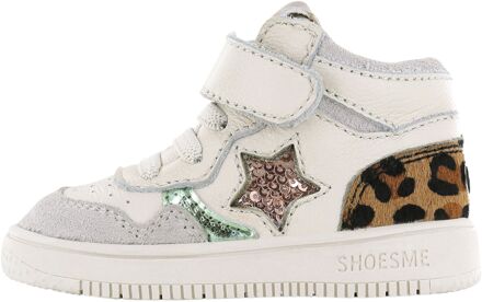 Shoesme Baby-Proof Sneakers Junior off white - zilver - bruin - 19