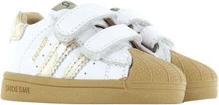 Shoesme Baby-Proof Stootneus Sneakers Junior wit - goud - 20