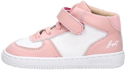 Shoesme Babyproof pink,wit - 22