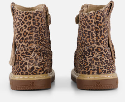 Shoesme Babyschoenen Leopard bruin Suede - 22,23,24,25,26