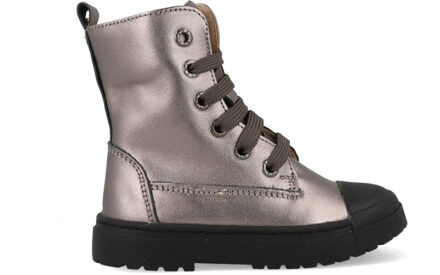 Shoesme Boot Biker SW21W001-A Zilver-22 maat 22 Silver