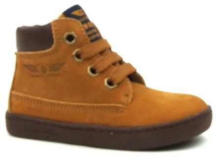 Shoesme Extreme Flex Veterboot Meisjes Cognac