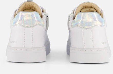Shoesme Glitter Sneakers wit Leer - 29,30,32,33,34