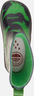 Shoesme Jongens Rubber laarzen - Blue dino print - Maat 22
