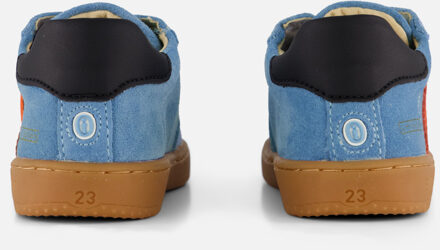 Shoesme Leren Lopen Sneakers blauw Suéde - 19,20,21,22,23