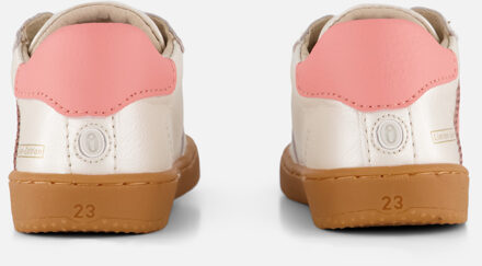 Shoesme Leren Lopen Sneakers goud Leer Grijs - 19,20,21,22,23