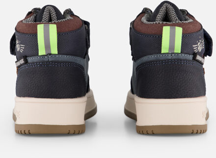 Shoesme New Outsole Sneakers blauw Leer - 23,24,25,26,27,28,29