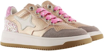 Shoesme New Outsole Sneakers Junior bruin - roze - 30