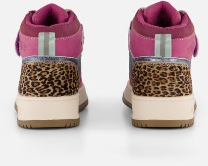 Shoesme New Outsole Sneakers roze Leer - 28,29,30,31,32,33,34,35