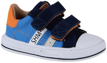 Shoesme On24s246-a jongens klittenbandschoenen Blauw - 27