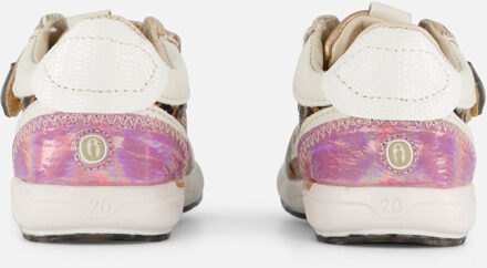 Shoesme Run Flex Sneakers brons Leer - 18,19,20,21,22