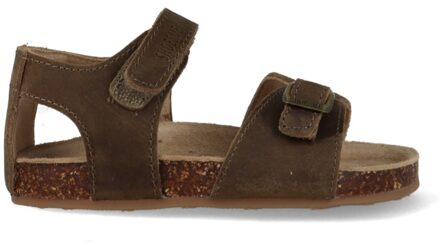 Shoesme Sandaal KL260022-C Khaki Groen maat