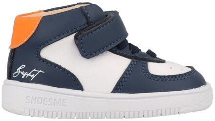 Shoesme Sneakers BN23S001-H Wit / Blauw maat
