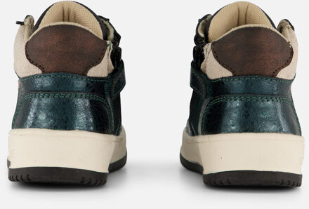 Shoesme Sneakers groen Leer - 28,29,31