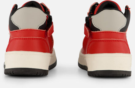 Shoesme Sneakers rood Leer - 28,29,30,31,32