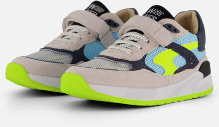 Shoesme Trainer Sneakers grijs Leer - 28,29,30,32,34,35