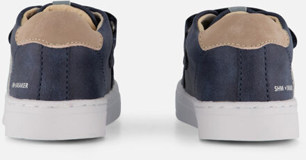 Shoesme Velcro Sneakers blauw Leer - 26