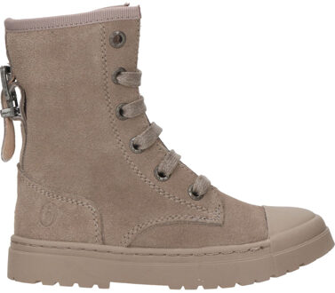 Shoesme Veterboot Meisjes Taupe