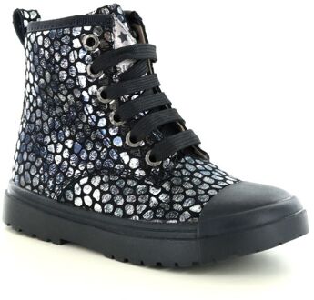 Shoesme Veterboot Meisjes Zwart