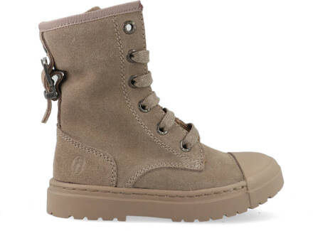 Shoesme Veterschoen Hoog Taupe - 24