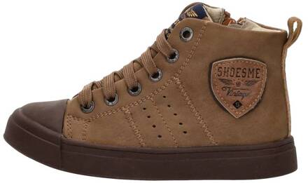 Shoesme Veterschoenen Hoog Cognac - 23