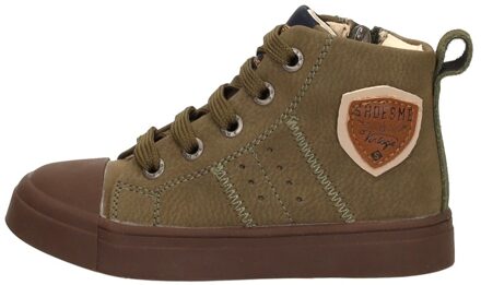 Shoesme Veterschoenen Hoog Groen - 22