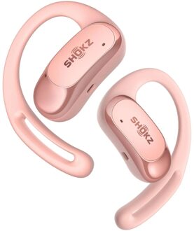 Shokz OpenFit Air bluetooth On-ear hoofdtelefoon roze