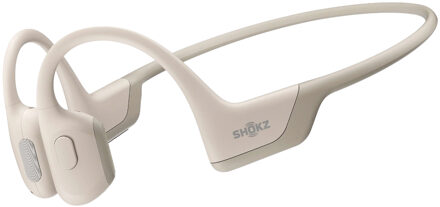 Shokz OpenRun Pro bluetooth On-ear hoofdtelefoon beige
