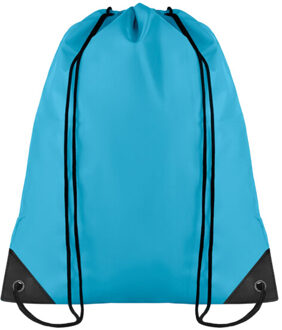Shoop polyester 190t trekkoordzak - maat One size Blauw