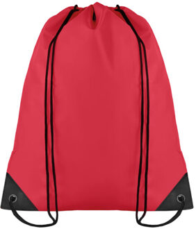 Shoop polyester 190t trekkoordzak Rood - One size