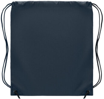 Shoop polyester 190t trekkoordzak Zwart - One size