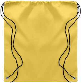 Shooppet rpet 190t trekkoordzak Geel - One size