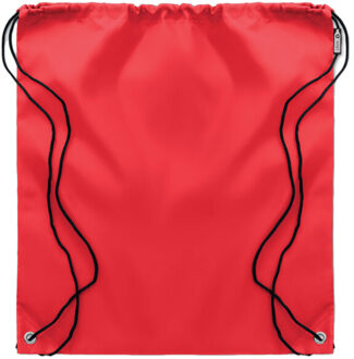 Shooppet rpet 190t trekkoordzak Rood - One size