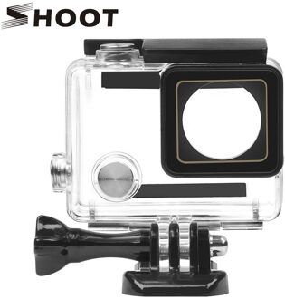 SHOOT 30M Waterproof Case for GoPro Hero 4 3+ Black Silver Action Camera with Bracket Protective Housing for Go Pro 4 Accessory
