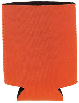 Shoppartners 1x Opvouwbare blikjeskoeler/ koel hoesje oranje