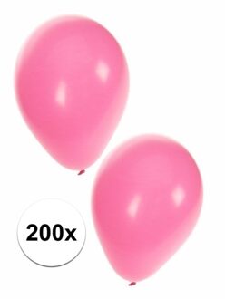 Shoppartners 200 Baby roze geboorte ballonnen