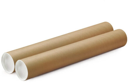 Shoppartners 2x A1 Poster kokers 64 x 7 cm van karton