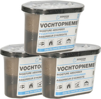 Shoppartners 3x Vochtopnemer - 400 Ml - Vochtvanger