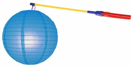 Shoppartners Complete lampionset blauw 25 cm