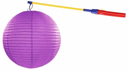 Shoppartners Complete lampionset paars 35 cm