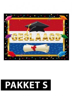 Shoppartners Diploma behaald versiering pakket Multi