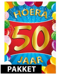 Shoppartners Feestartikelen 50 jaar pakket